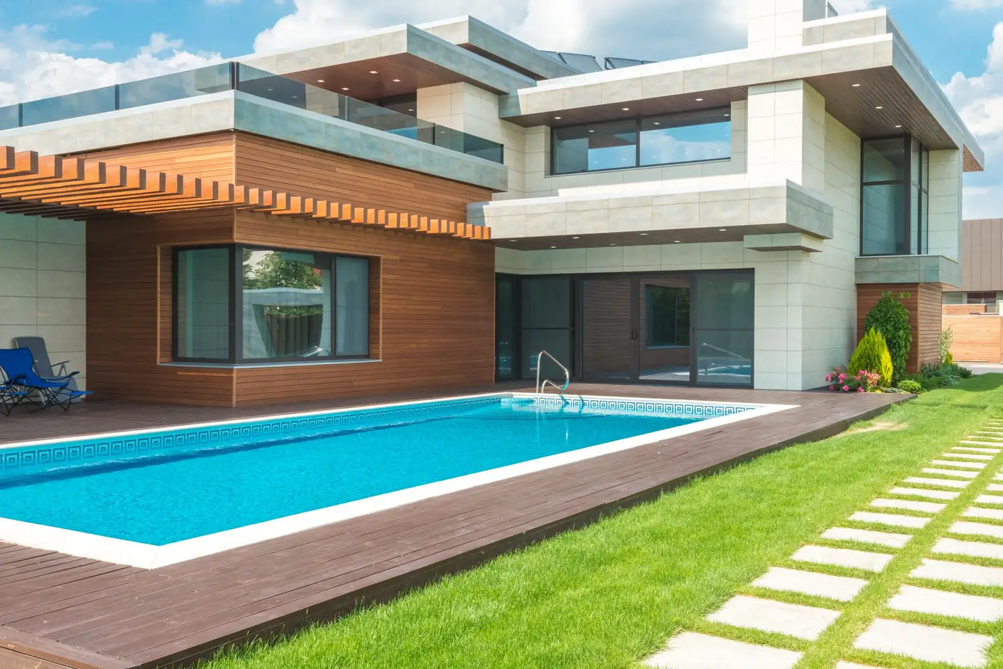 Swimming pool built in Back Forest, NSW